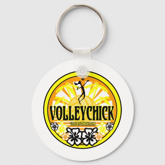 Llavero VolleyChickSunshine (Anverso)