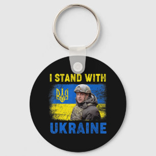 Llavero Volodymyr Zelensky estoy con Ucrania