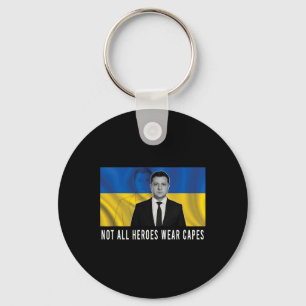 Llavero Volodymyr Zelensky No Todos los Héroes Llevan Capa