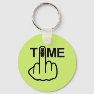 Llavero Voltear el tiempo de la cadena de la clave