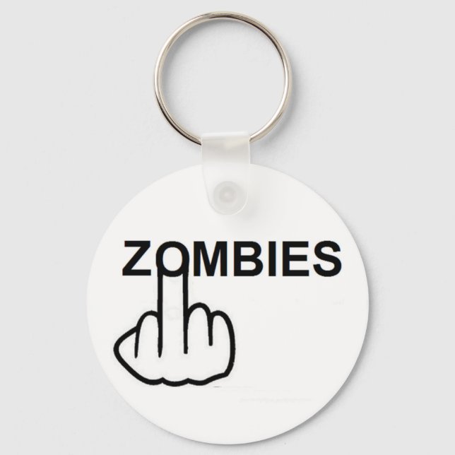 Llavero Voltear zombis de la cadena de claves (Anverso)