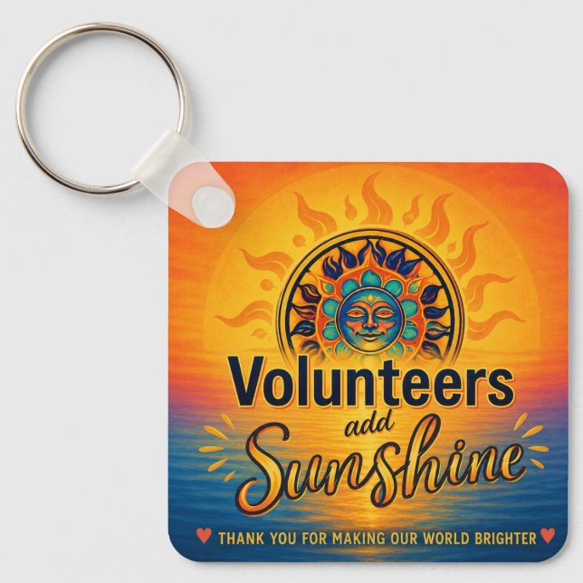 Llavero Voluntario Sol  (Anverso)