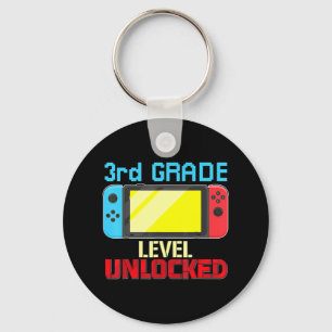 Llavero Volver a la escuela Video Gamer 3er grado Desbloqu