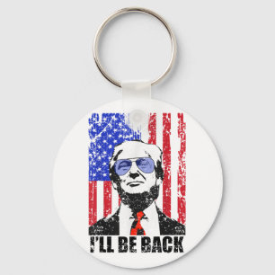 Llavero Volveré a la curiosa cita de Trump 2024 4 de julio