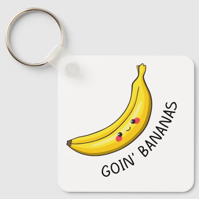 Llavero Volviéndose bananas (Anverso)