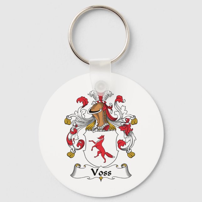 Llavero Voss Family Crest (Anverso)