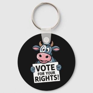 Llavero ¡Vota Por Tus Derechos! Pegatina1