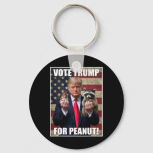 Llavero Vota Trump Justicia Para Fred Cacahuete La Ardilla
