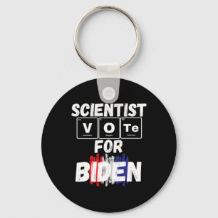 Llavero Votación Científica Por Biden