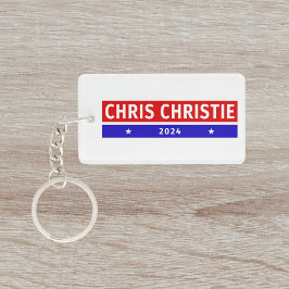 Llavero Votación electoral colorida de Chris Christie 2024