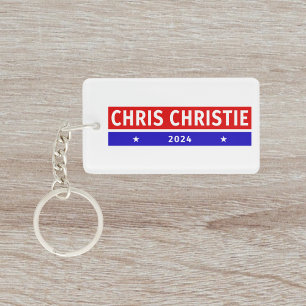 Llavero Votación electoral colorida de Chris Christie 2024