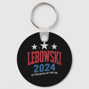 Llavero Votación electoral política divertida Lebowski 202