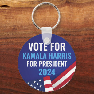 Llavero Votación Kamala Harris Por El Presidente 2024