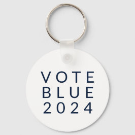 Llavero Votación minimalista Azul Kamala Harris 2024 Keych