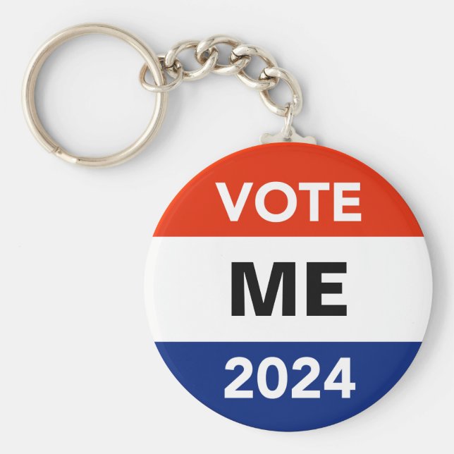 Llavero Votación personal Campaña electoral presidencial 2 (Frente)