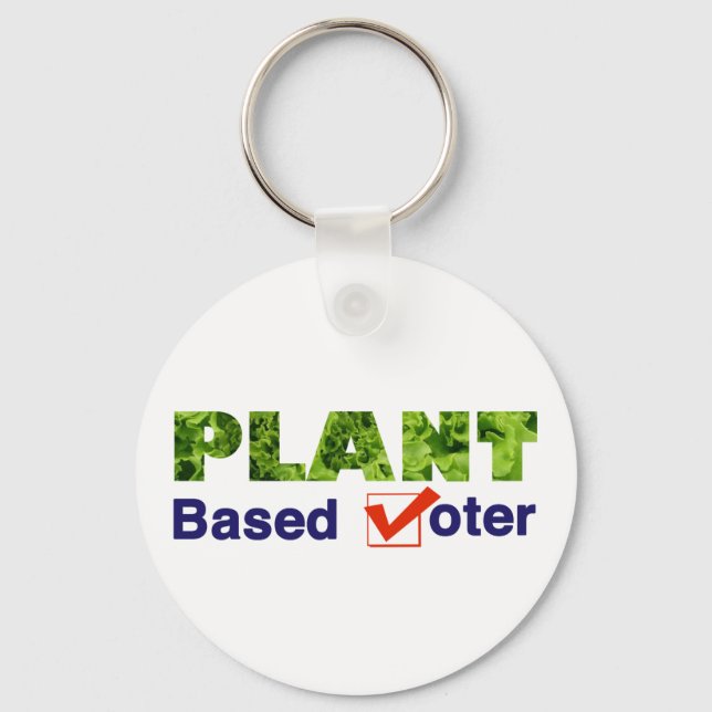 Llavero Votante Basado En Plantas (Anverso)