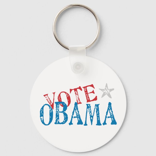 Llavero Votar a Obama (Anverso)