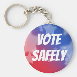 Llavero Votar de forma segura