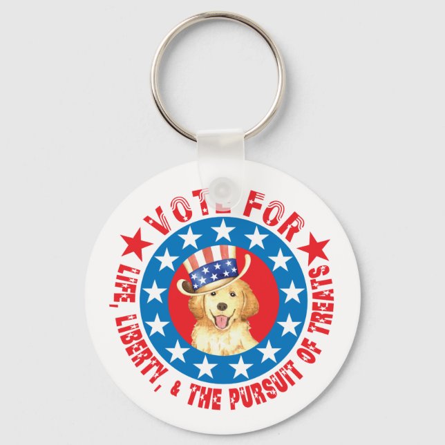 Llavero Votar por Golden (Anverso)