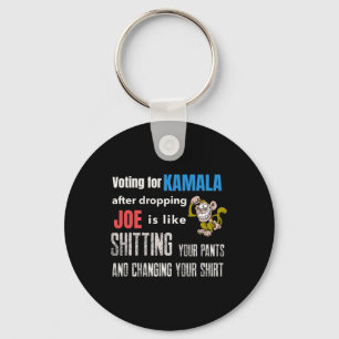 Llavero Votar por Kamala después de abandonar a Joe es com