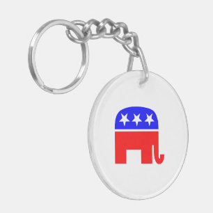 Llavero Votar por las elecciones Estrellas Republicanas es