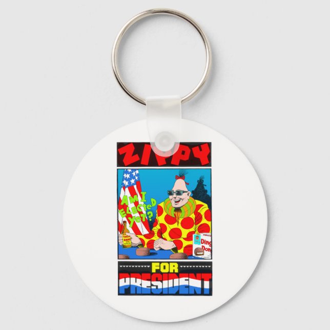 Llavero Votar por Zippy (Anverso)