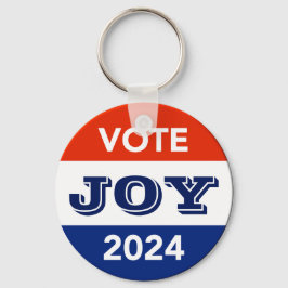 Llavero Vote Joy 2024 Harris Walz