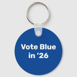 Llavero Voto azul en 2026