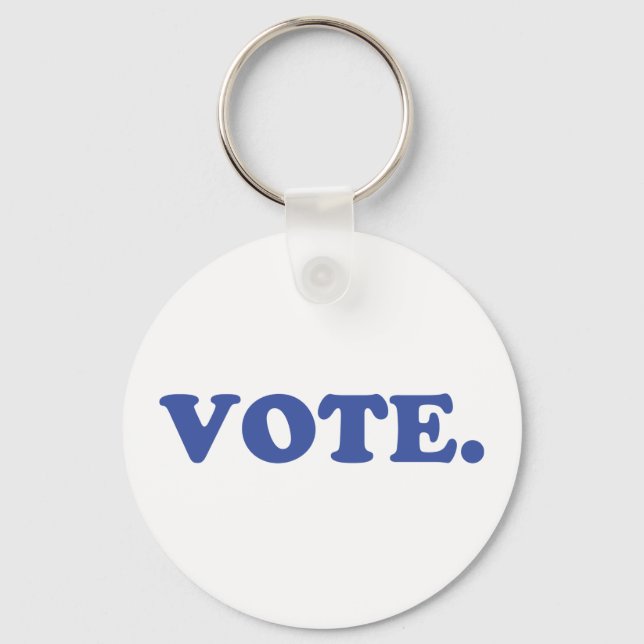 Llavero voto - blanco azul (Anverso)