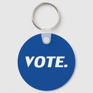 Llavero voto - blanco azul