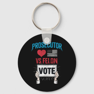 Llavero Voto de Fiscal vs Felón