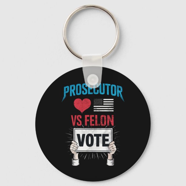 Llavero Voto de Fiscal vs Felón (Anverso)
