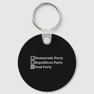 Llavero Voto de Piscina del Partido Republicano Democrátic