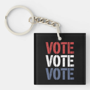 Llavero Voto Elección Política Votación Inscripción de vot