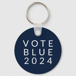Llavero Voto minimalista Blue Kamala Harris 2024