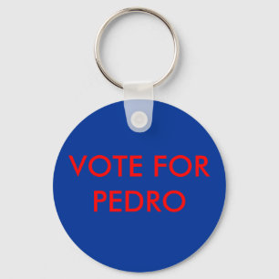 LLAVERO VOTO PARA PEDRO
