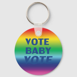 Llavero voto por bebé - Orgullo lgbtq lgbt colores arcoiri