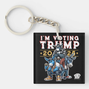Llavero VOTO por TRUMP 2024