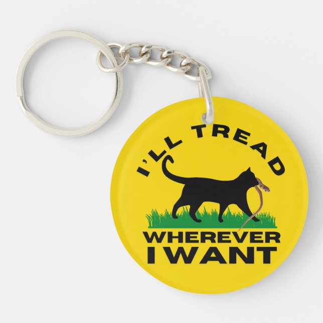 Llavero Voy a dar clases donde quiera (Frente)