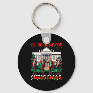 Llavero Voy A Ser Casa De Los Navidades Santa Funny Trump