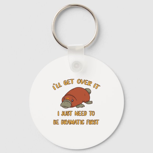 Llavero Voy a superar a Platypus (Anverso)