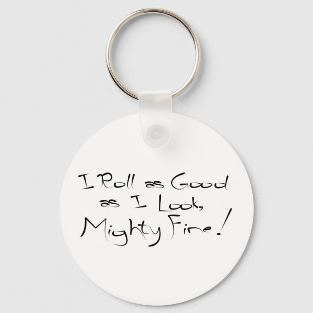 Llavero Voy Tan Bien Como Me Veo (Anverso)