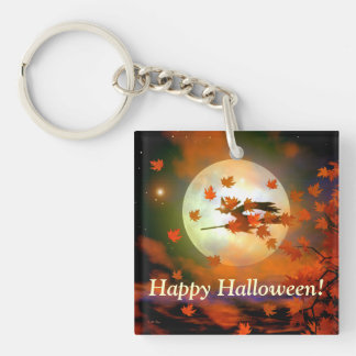 Llavero Vuelo de brujas de Halloween