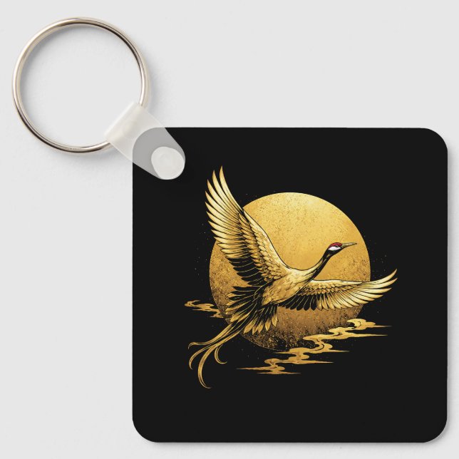Llavero Vuelo Dorado (Anverso)