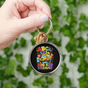 Llavero Vuelta al cole primer día grandes sueños de niño