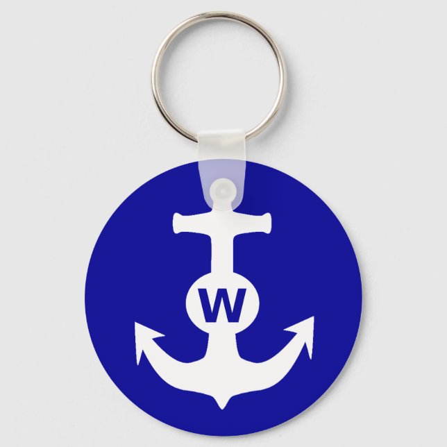 Llavero W Anchor Wancter Insult Funny Gift (Anverso)