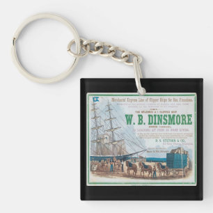 Llavero W B Dinsmore Clipper Sailing