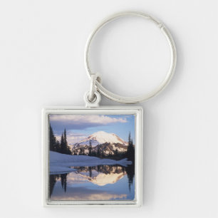 Llavero WA, Parque Nacional Mt. Rainier, Mt. Rainier y nub