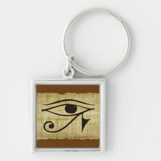 Llavero WADJET OJO DE HORUS sobre los regalos del papiro