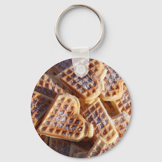 Llavero Waffle Hearts (Anverso)